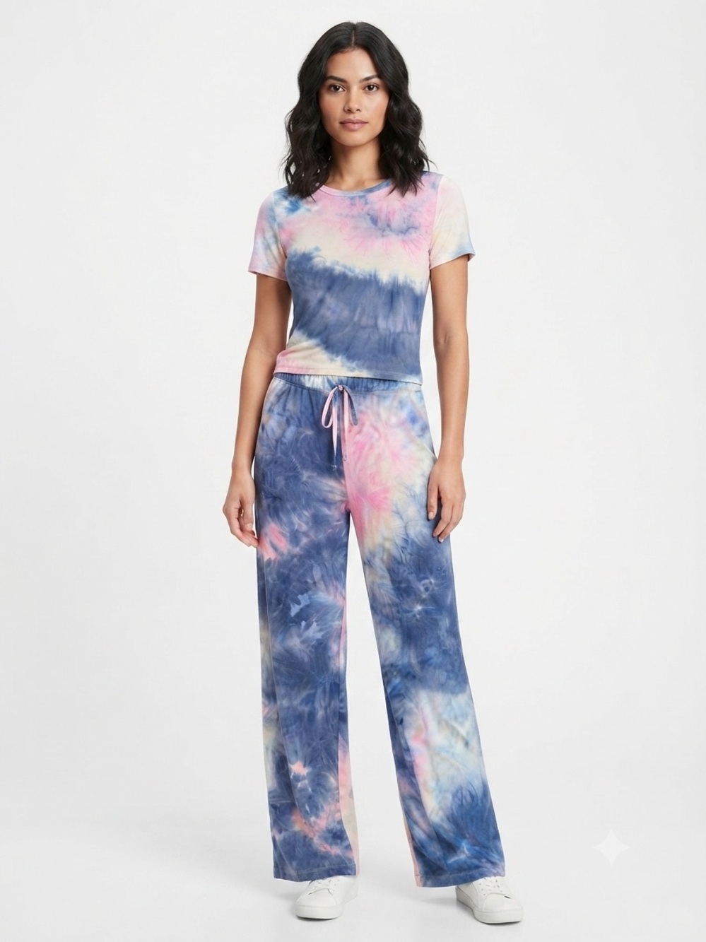Pixie Lane Simply Soft Tie-Dye Lounge Set Size L